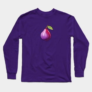 Purple Plum Art Long Sleeve T-Shirt